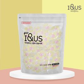 I&US 8-in-1 Ultra Concentrated 3-Chamber Capsule Laundry Detergent 50 Count Blush Scent Indoor Drying Refill Pack _ Made in Korea